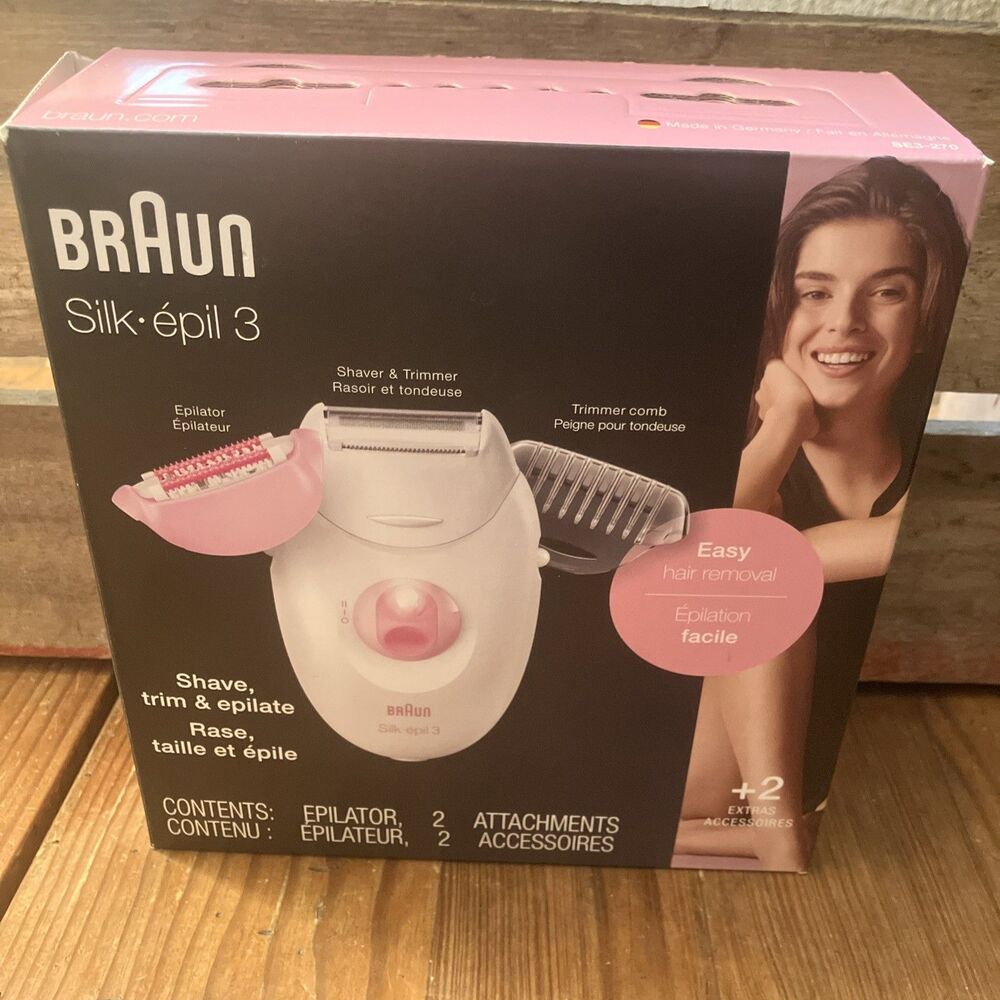 Braun Silk-epil 3 Epilator 3170, Legs Hair Removal for Women Tested Working